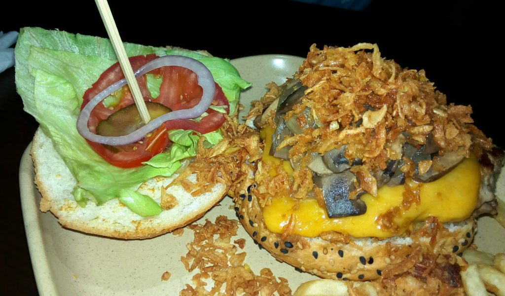 mushroom burguer