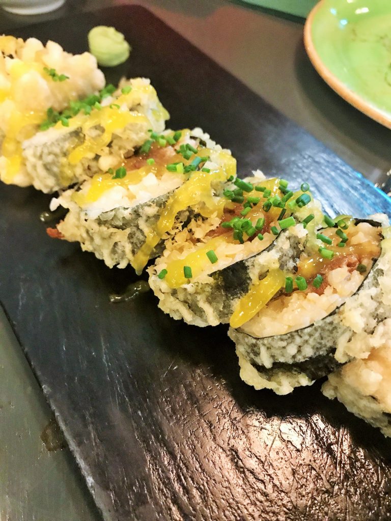 Tokio heat tempura roll