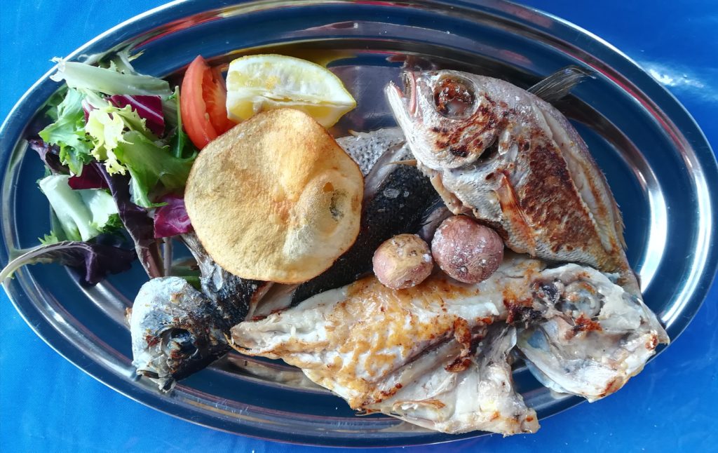 Parrillada de pescado