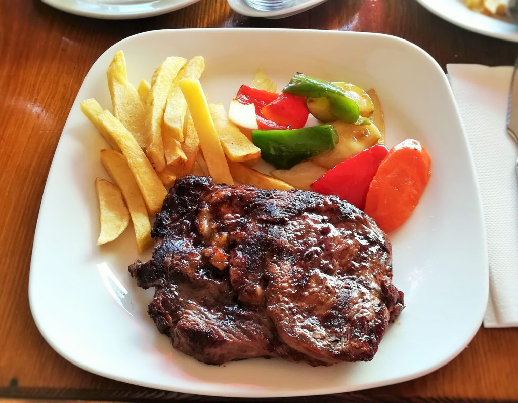 Lomo alto a la brasa