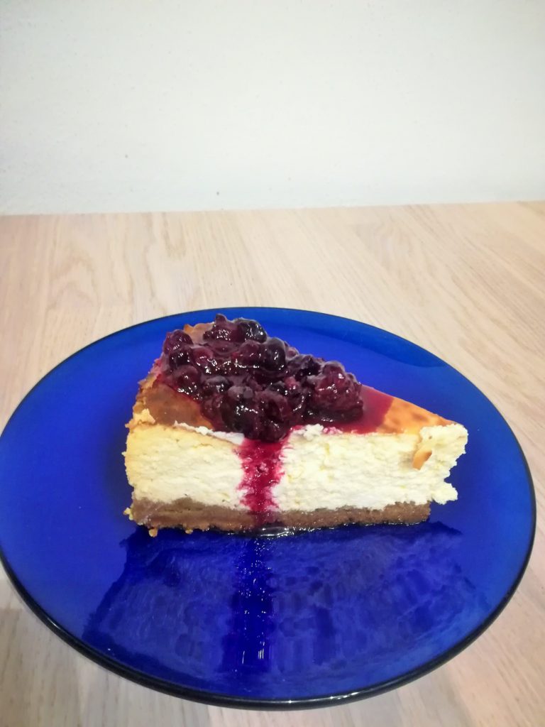 Tarta de yogur griego