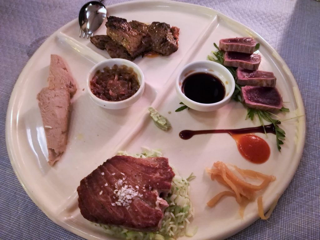 Degustación de atún