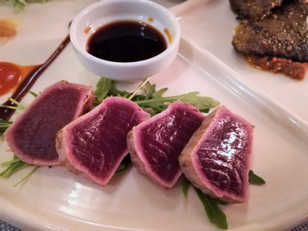 Tataki de atún