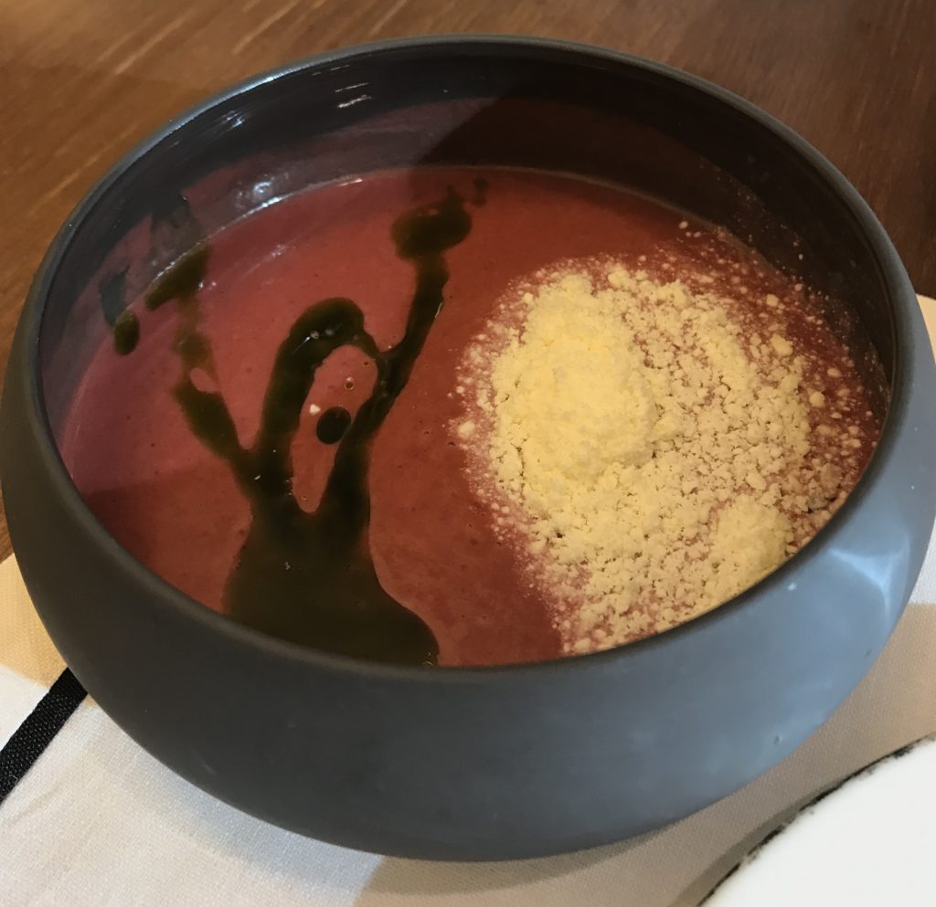 Gazpacho de cerezas - Bibo Madrid