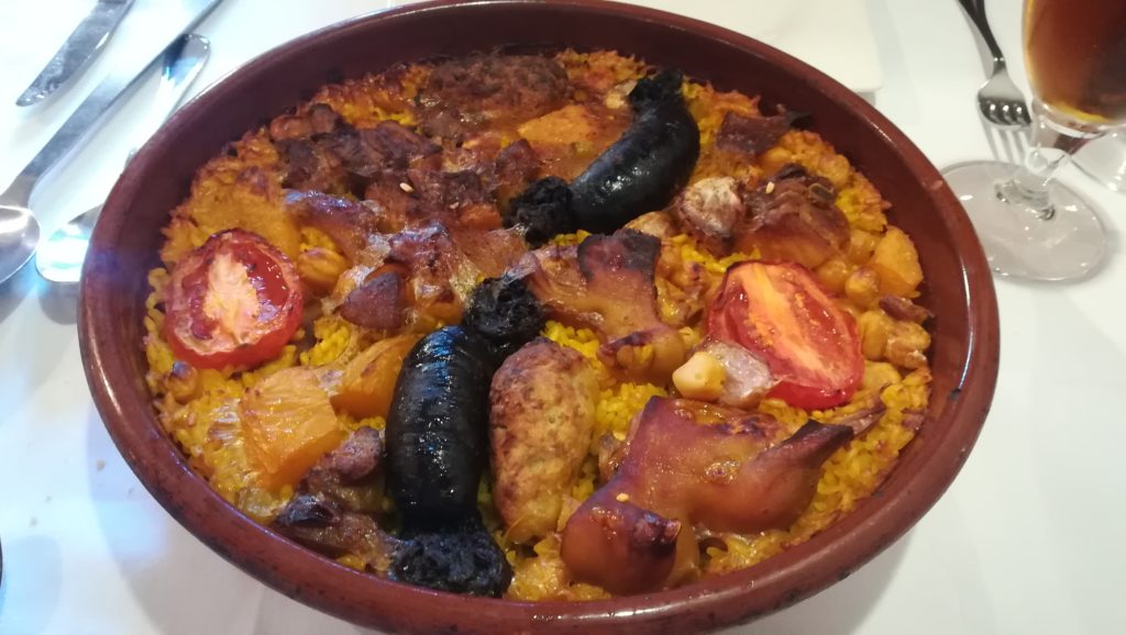 Arroz al horno